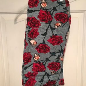NWOT Bird and Rose leggings Lularoe TC